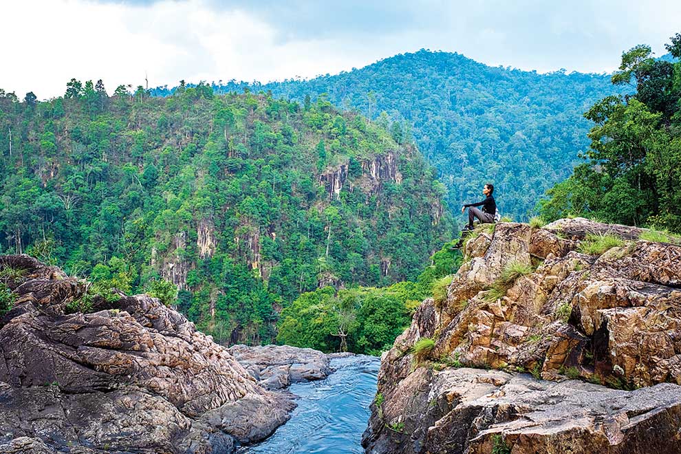 Khmer woman searches for 'Death Falls'