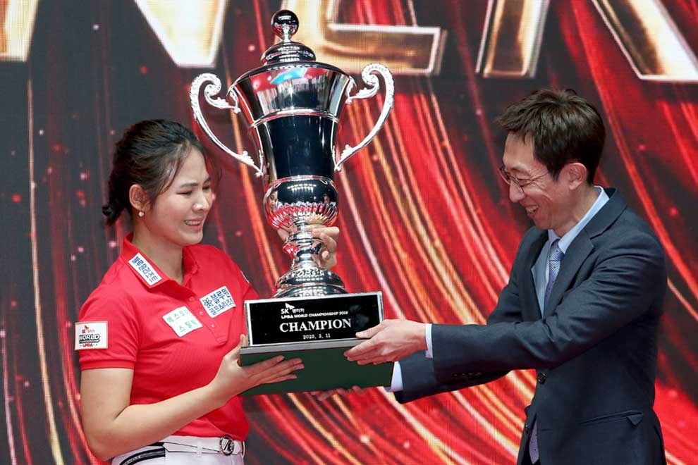 Pool champ helping sick kids