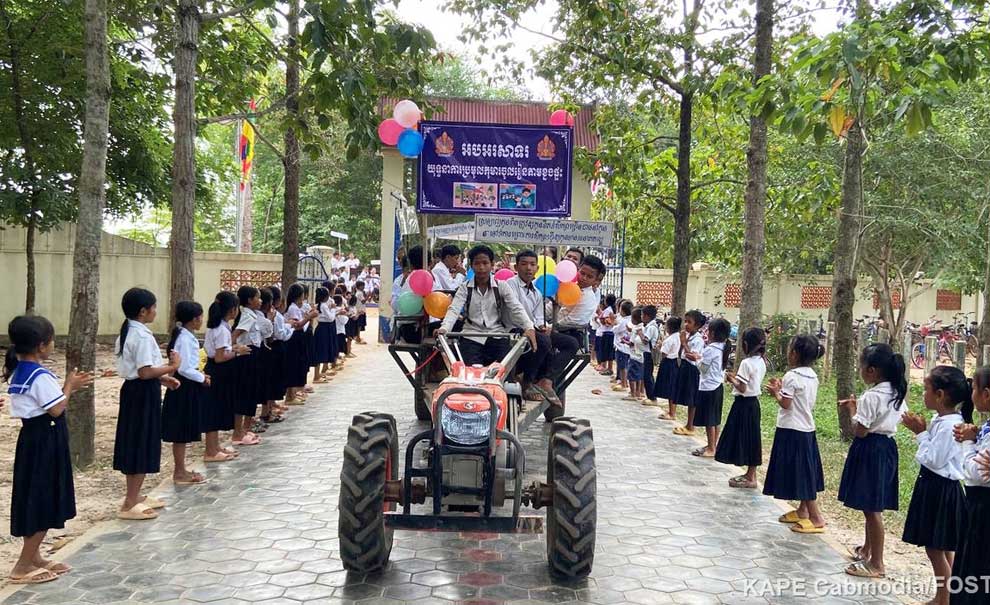 Back-to-school drive begins in Siem Reap