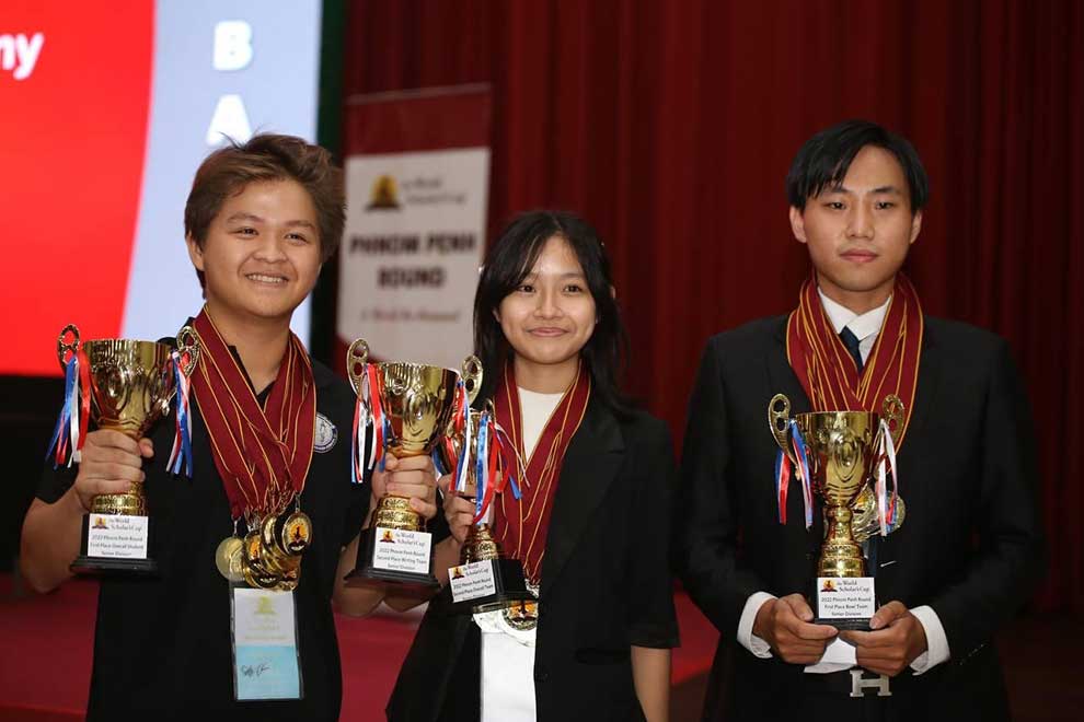 Cambodia boasts 380 medallists at World Scholar's Cup competition