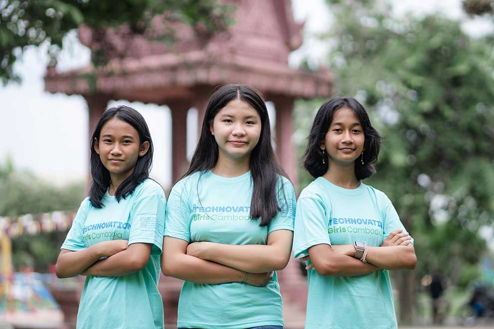 Cambodian girl tech teams head to finals