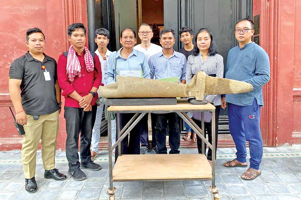 Headless Buddha statue secure at national museum