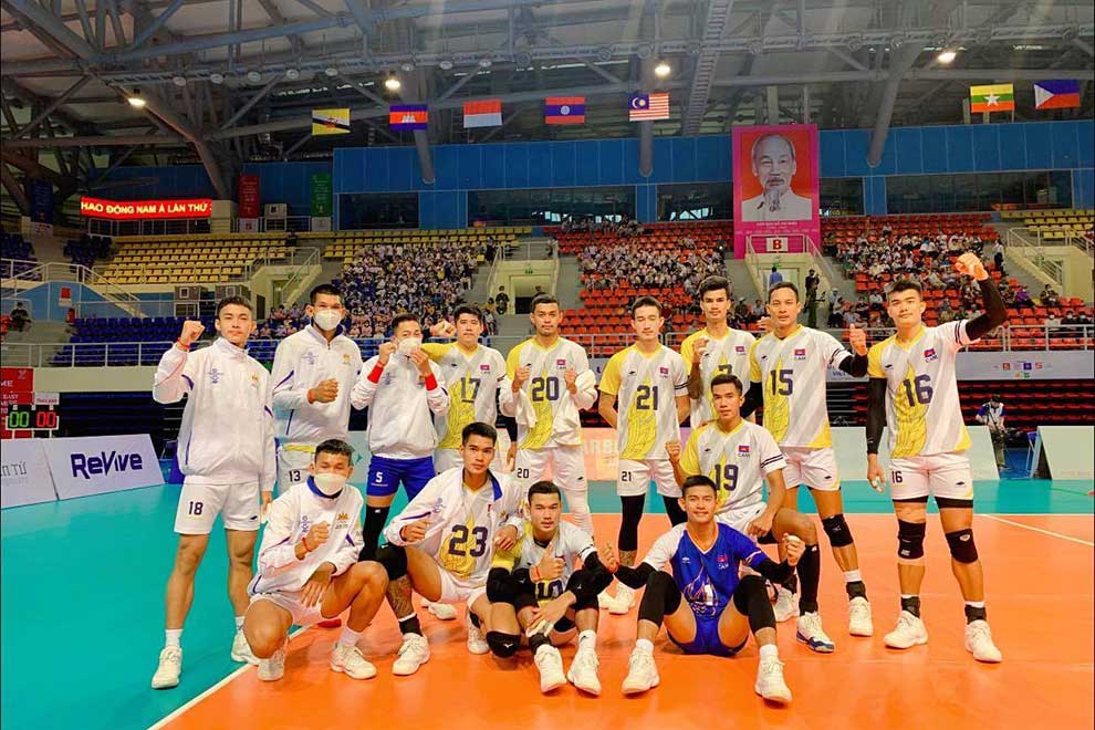 Cambodia Volleyball give Thailand a scare in 5 set thriller