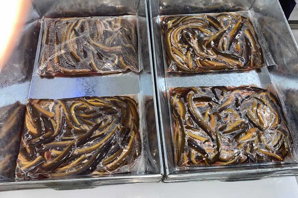 First aquaculture products shipment departs for China