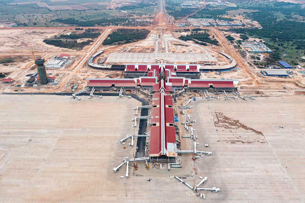 Outlooks sky-high as Siem Reap airport 63% done