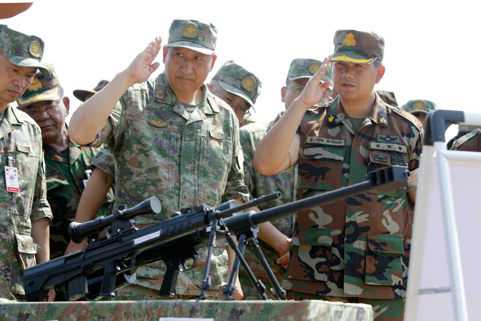 Golden Dragon joint military exercises begin in Kampong Chhnang