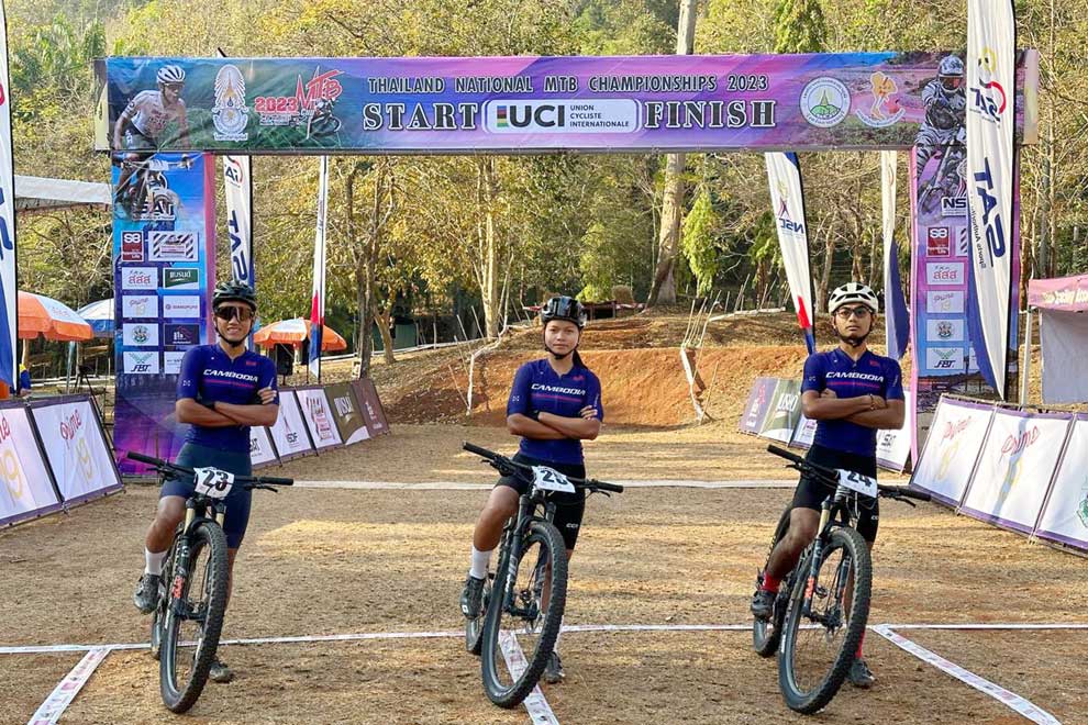 Cambodia's mountain bikers shake up Thai competition
