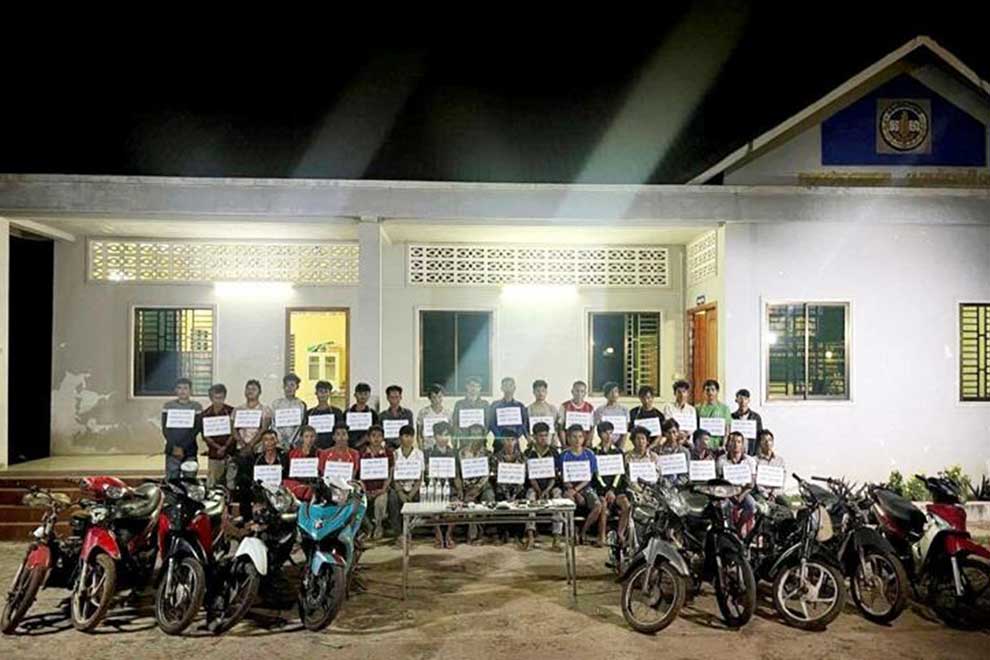 35 land in S'ville court after Kampong Speu drug bust