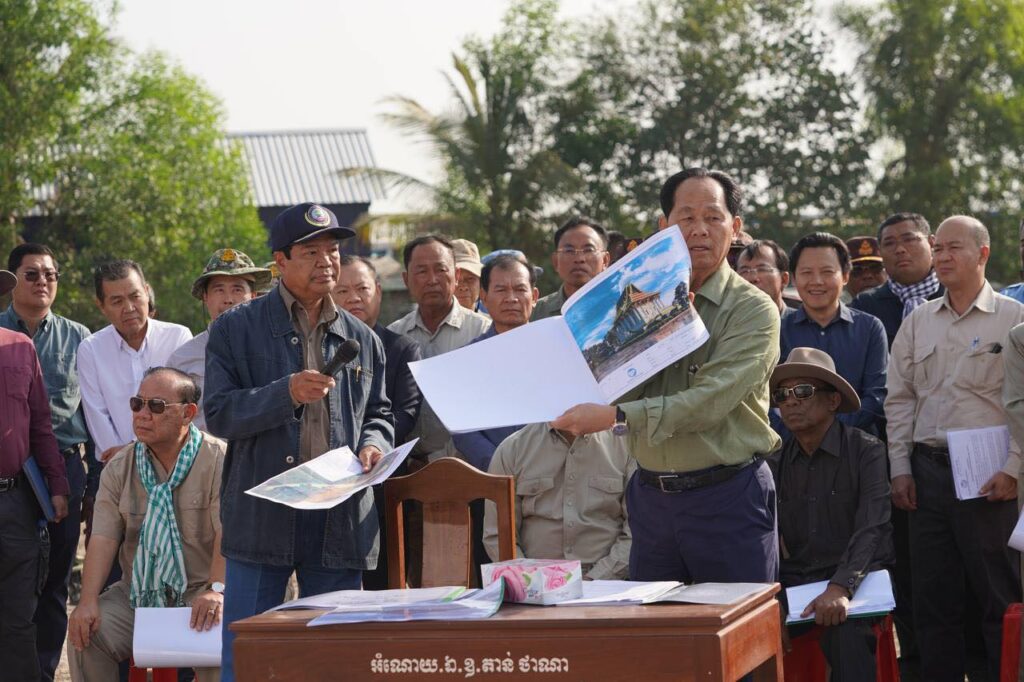 Get vets' village infrastructure built