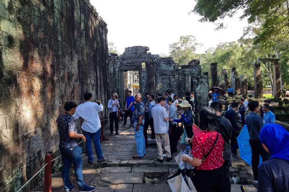 Angkor park sees growth in foreign ticket sales of $23M from Jan-Aug