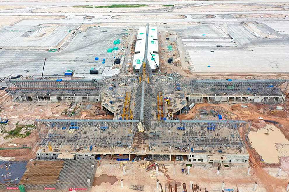 Siem Reap's new airport on target for 2023 opening