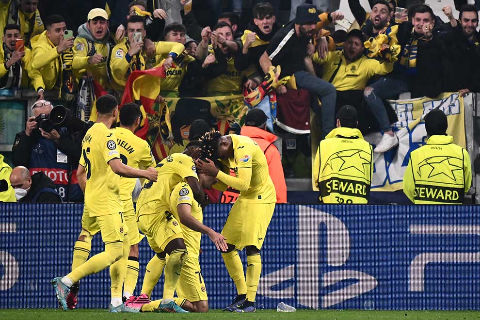 Villarreal beat Juve to earn spot in Champions final eight