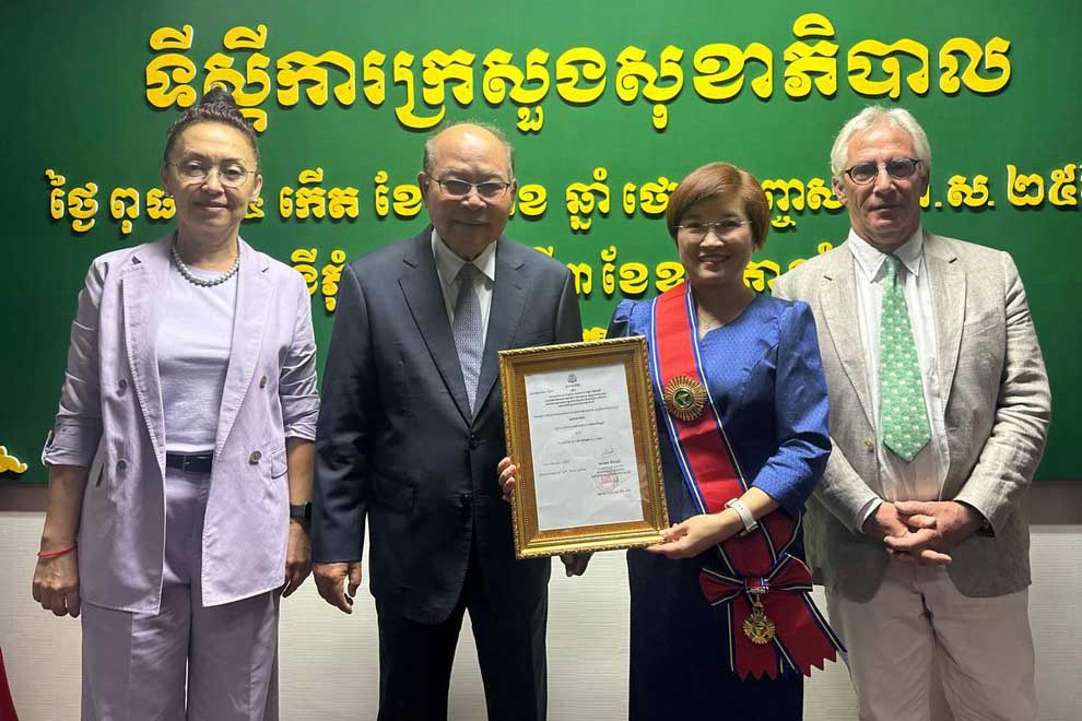 WHO's Li lauds growth of Cambodia's health sector