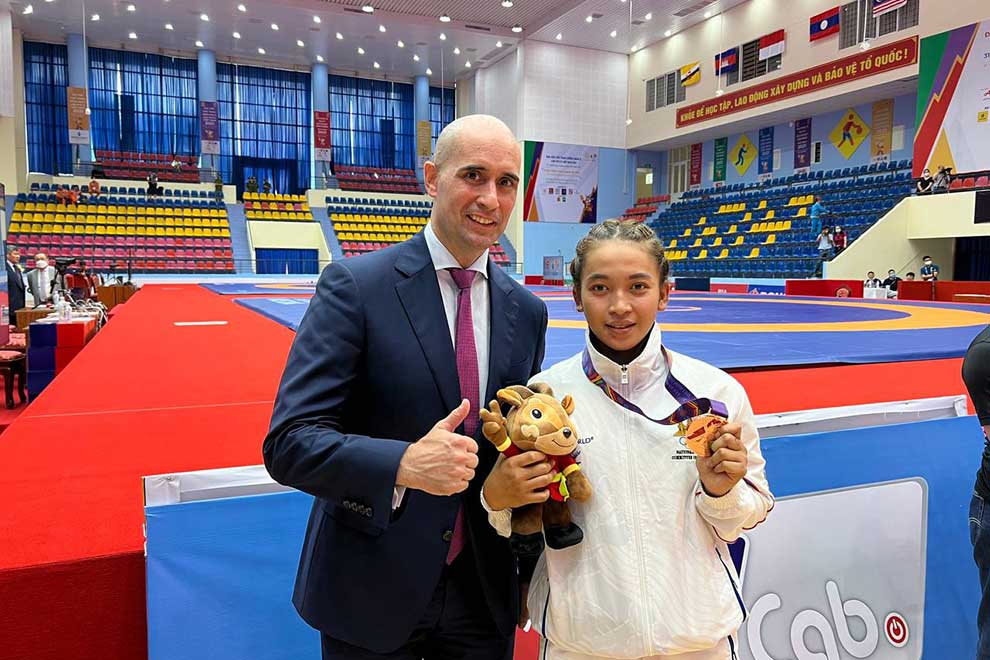 Wrestling targets more gold at Phnom Penh Games